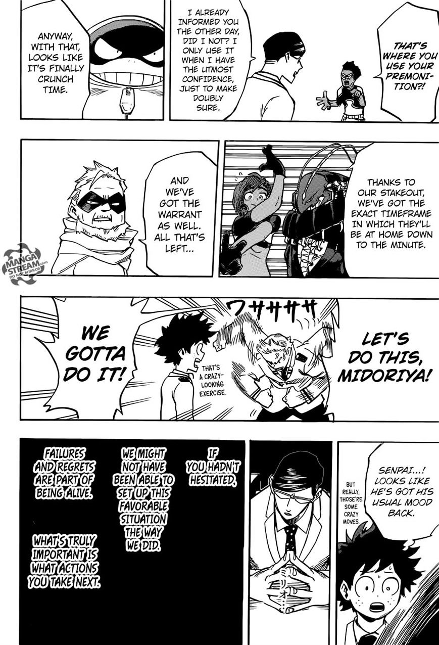 My Hero Academia, chapter 137