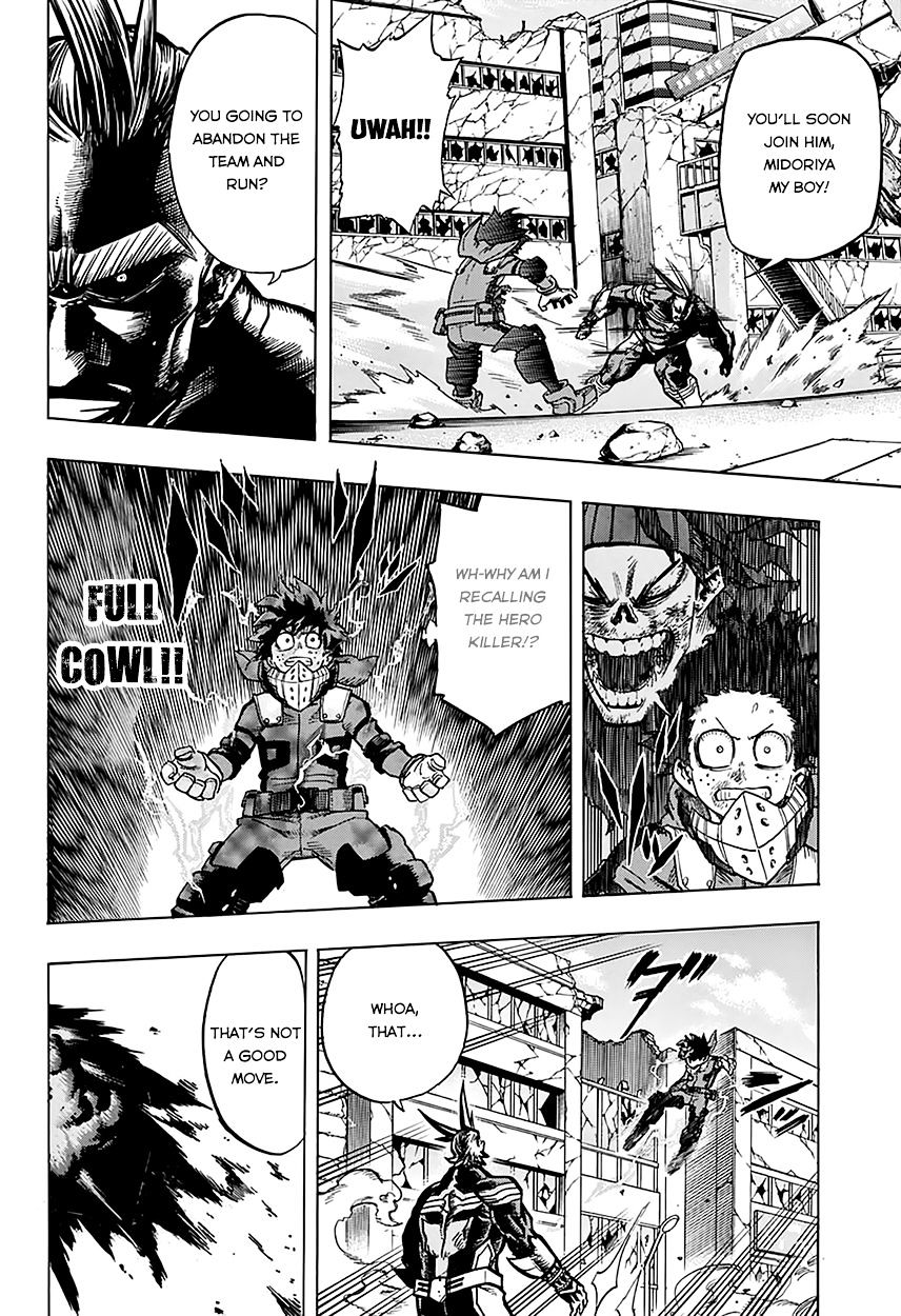 My Hero Academia, chapter 62