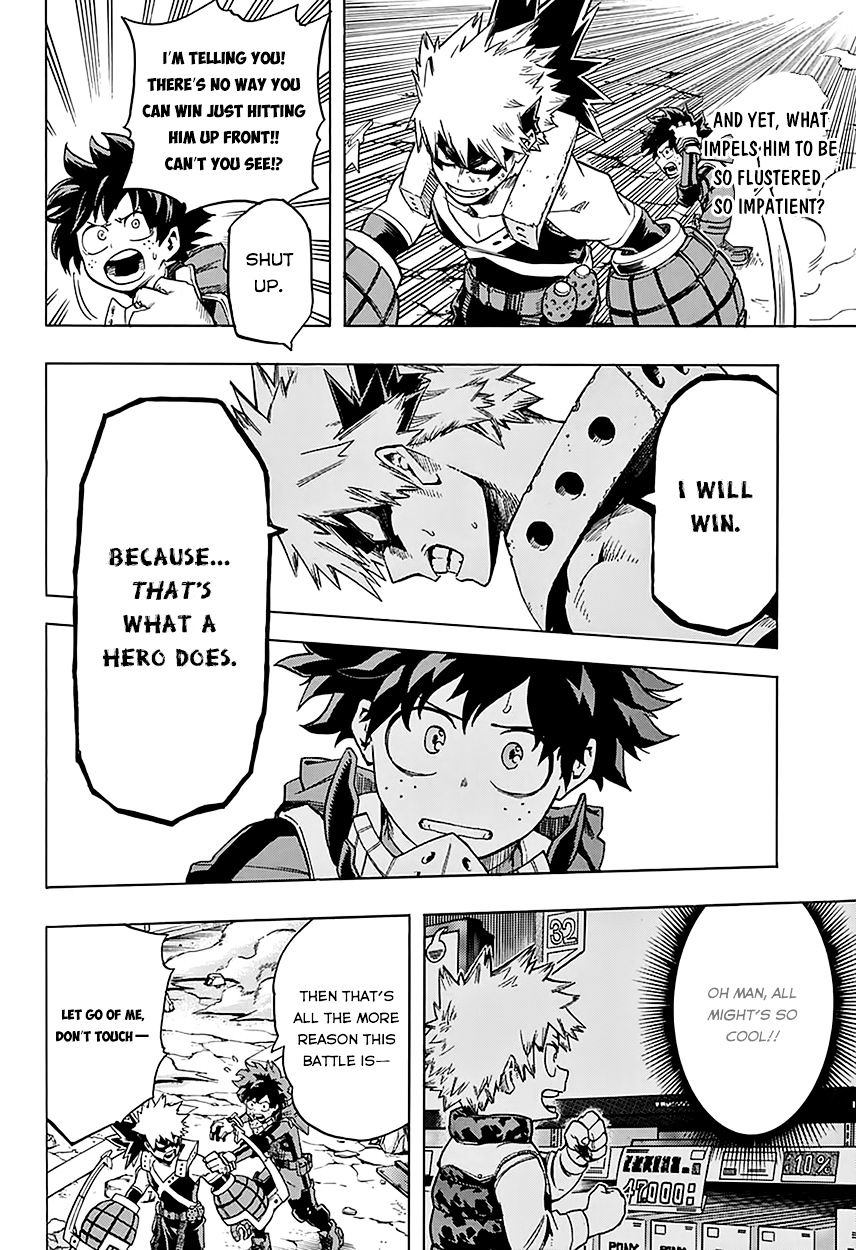 My Hero Academia, chapter 62