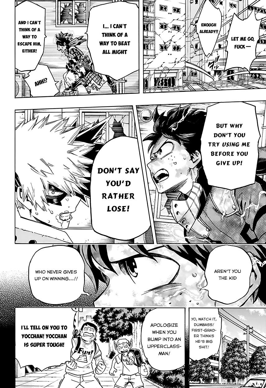 My Hero Academia, chapter 62