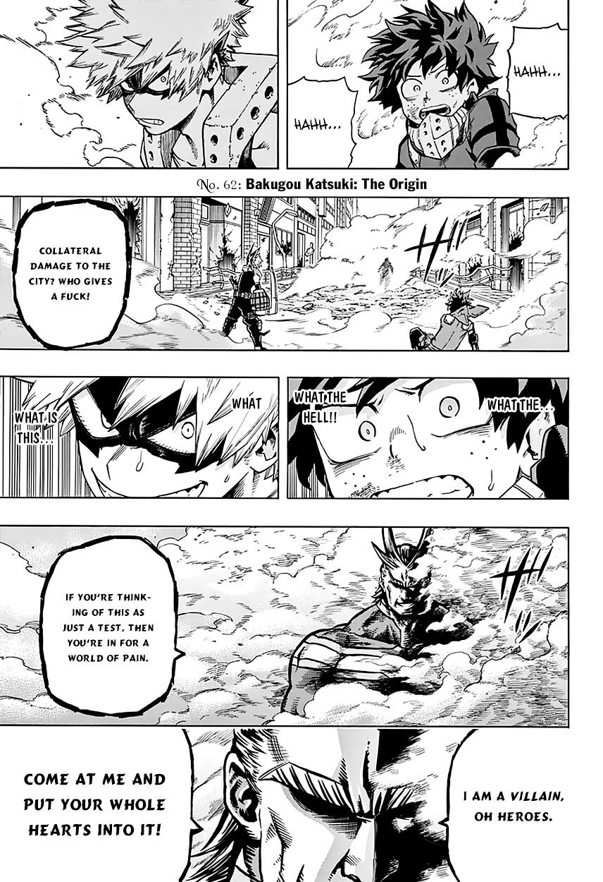 My Hero Academia, chapter 62