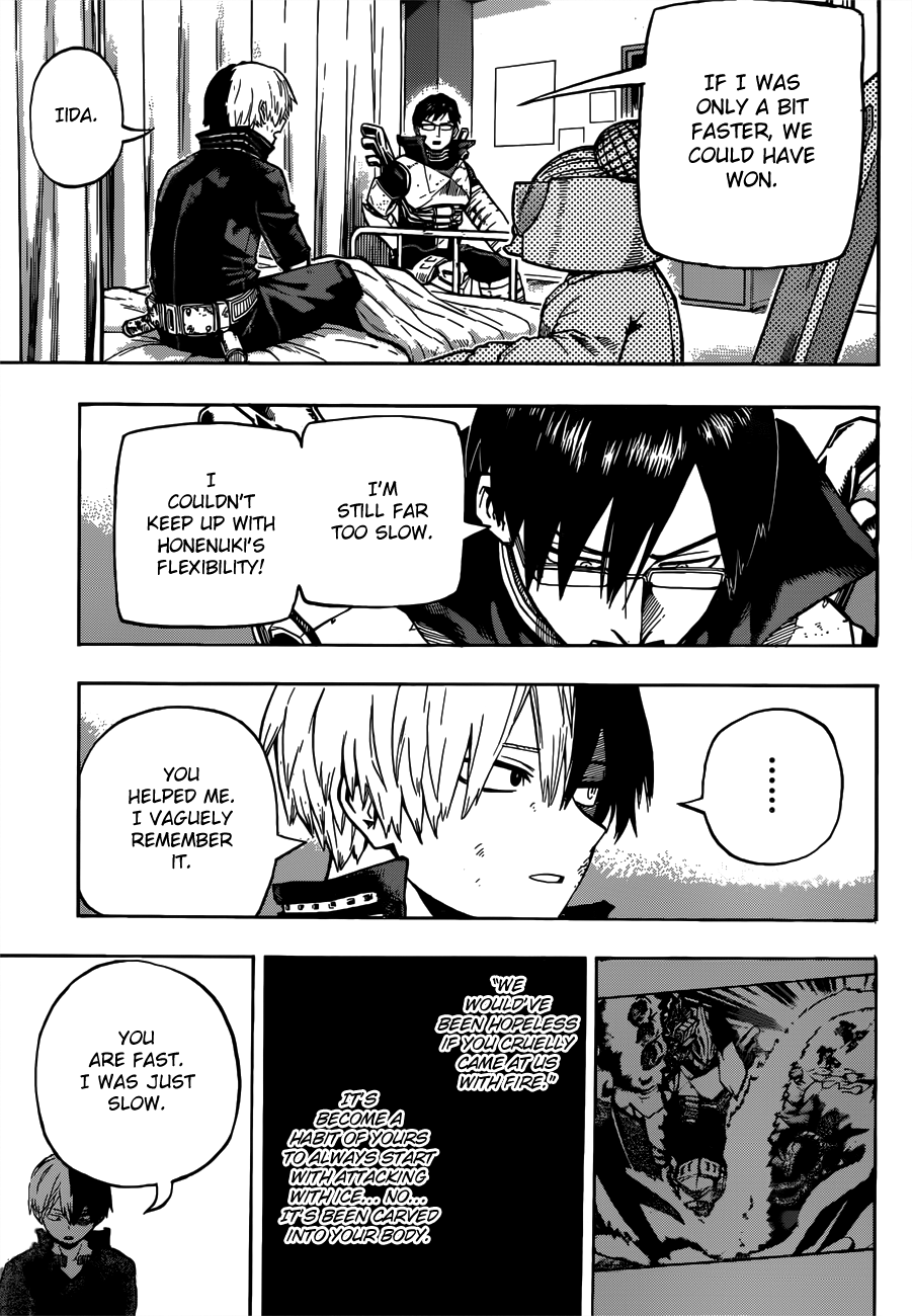 My Hero Academia, chapter 206