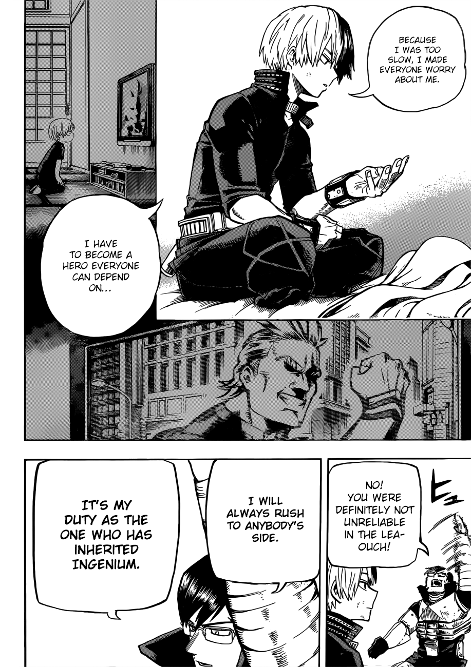 My Hero Academia, chapter 206