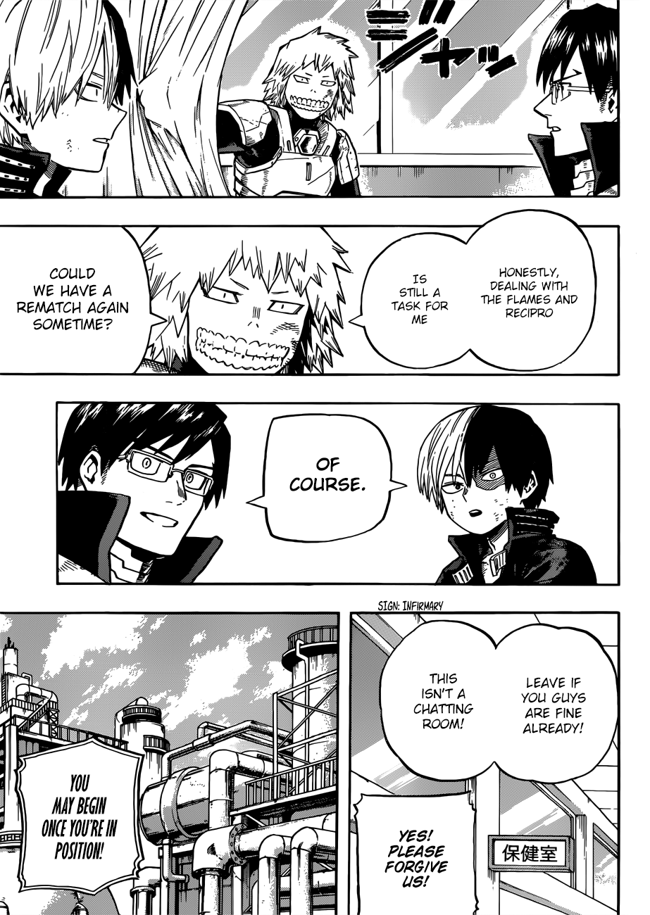 My Hero Academia, chapter 206