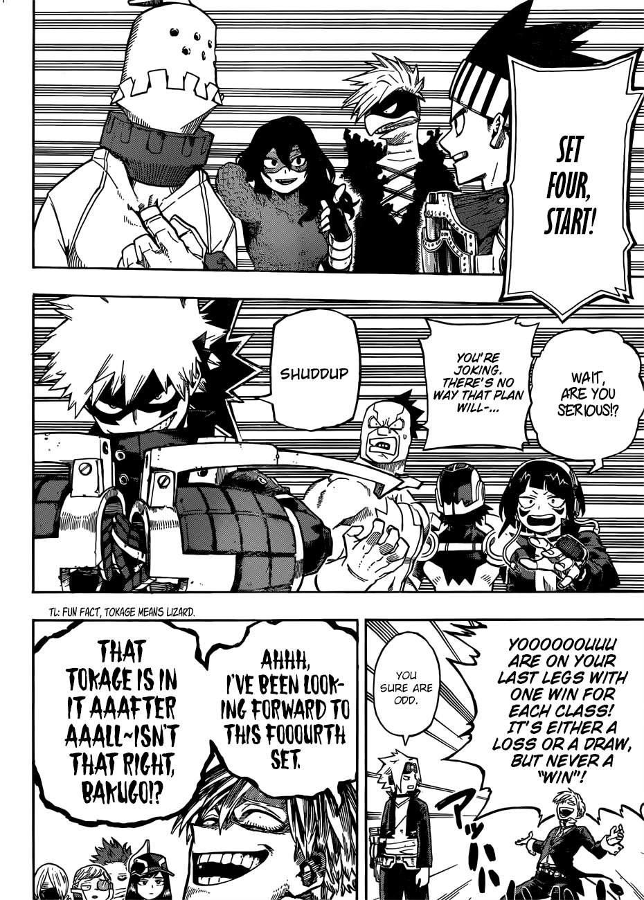 My Hero Academia, chapter 206