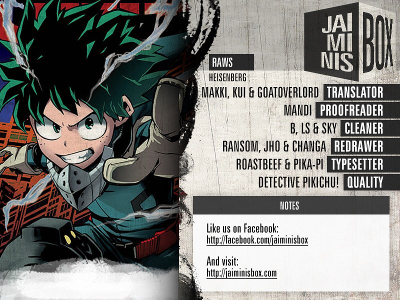 My Hero Academia, chapter 206