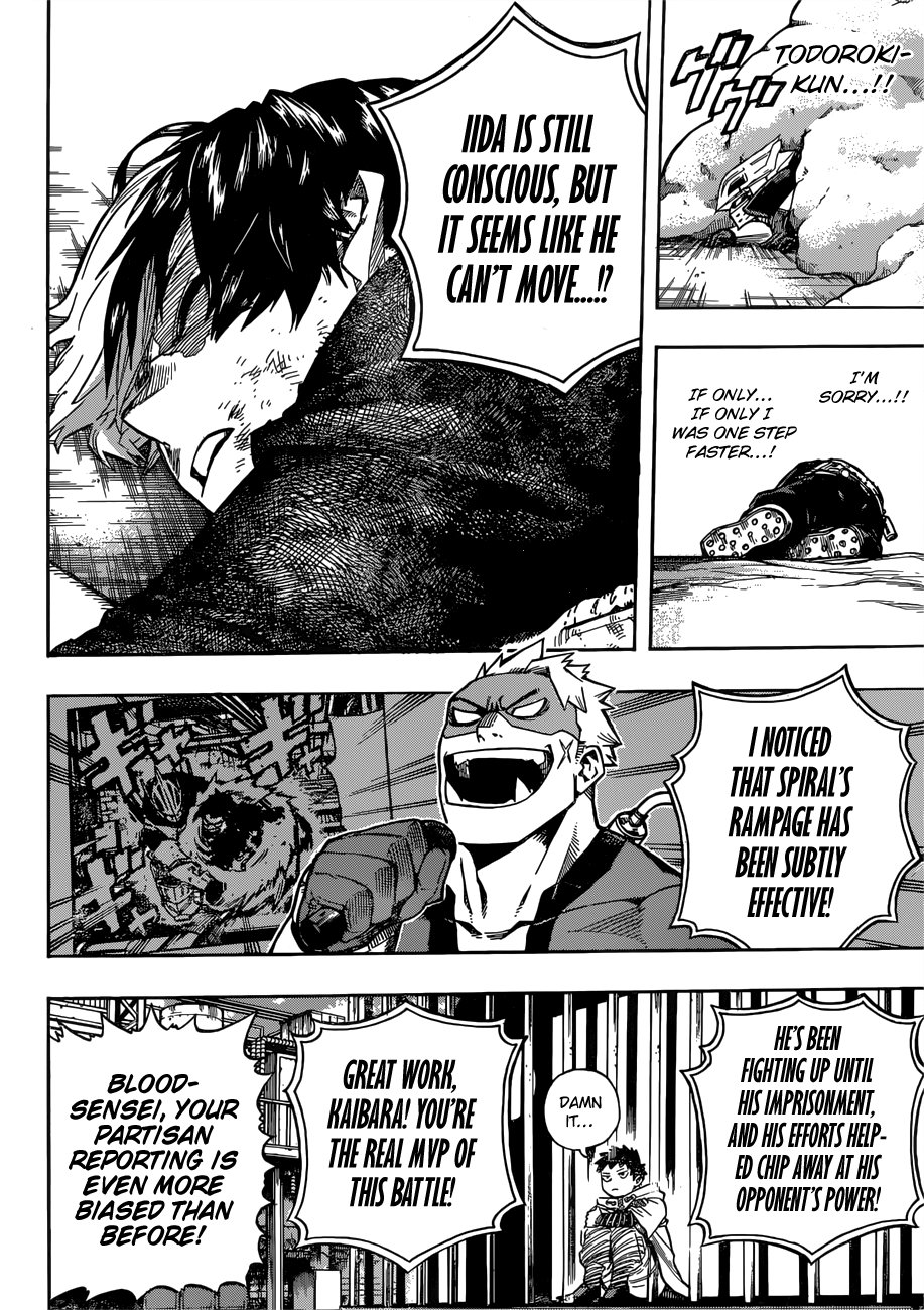 My Hero Academia, chapter 206