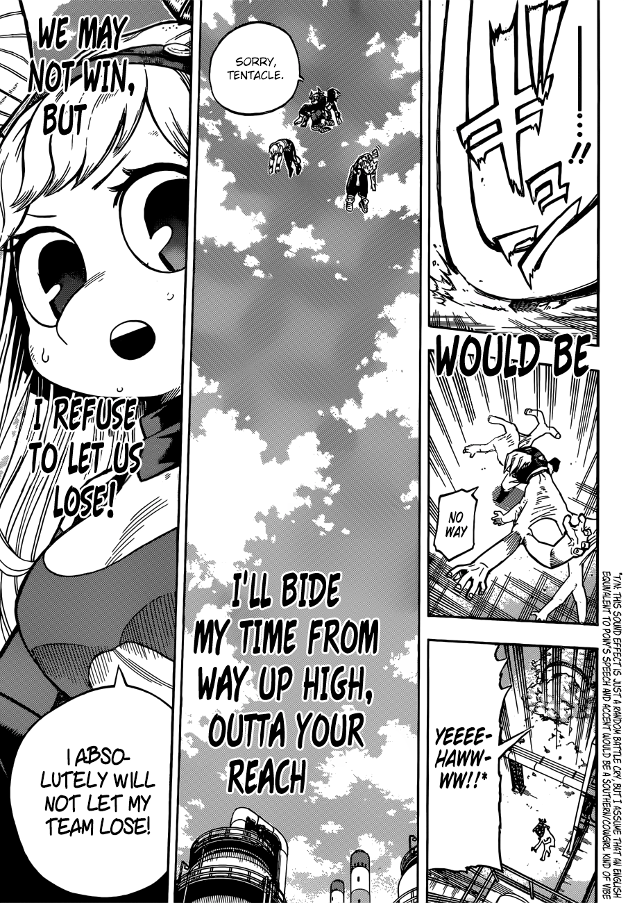 My Hero Academia, chapter 206