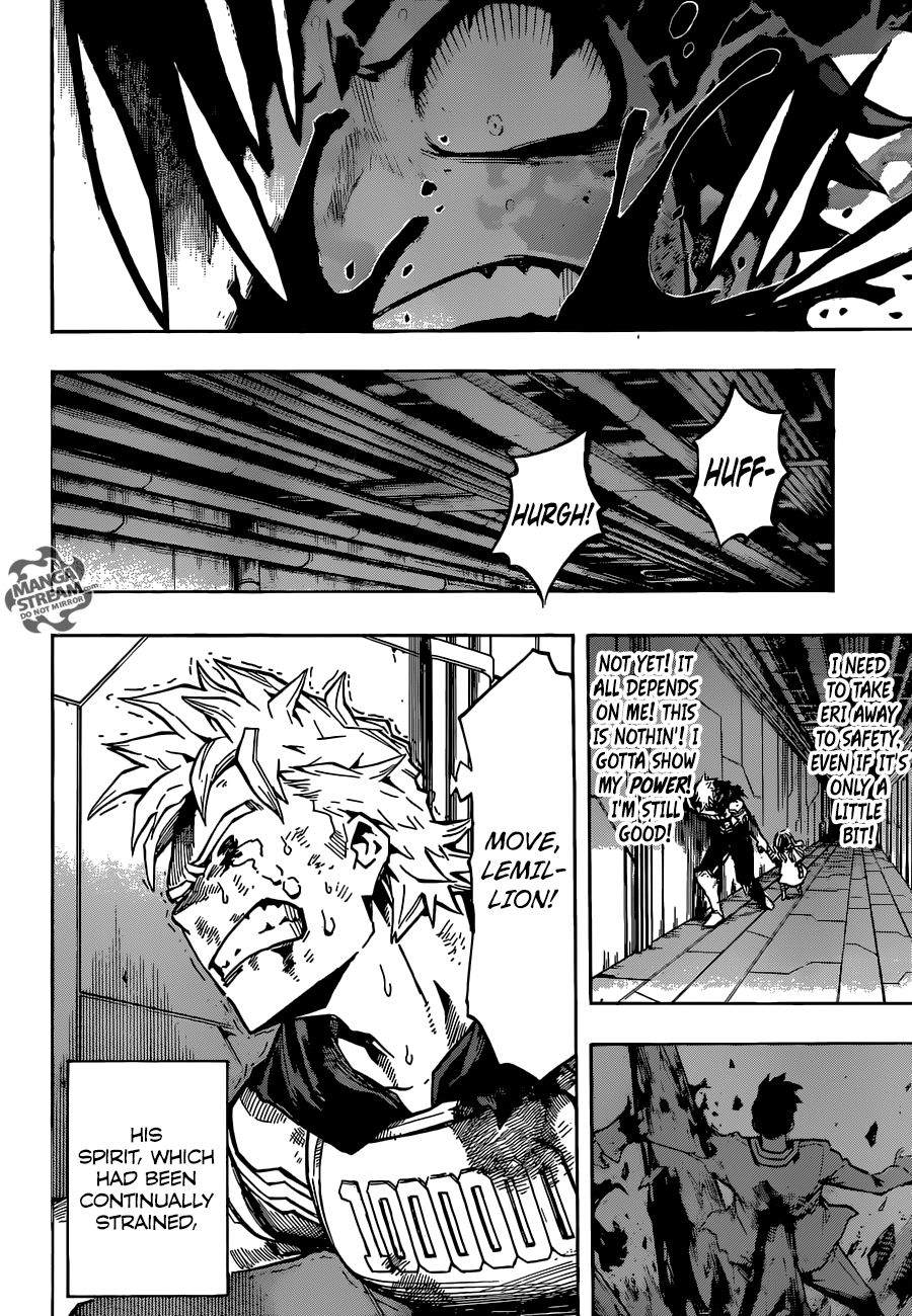 My Hero Academia, chapter 155