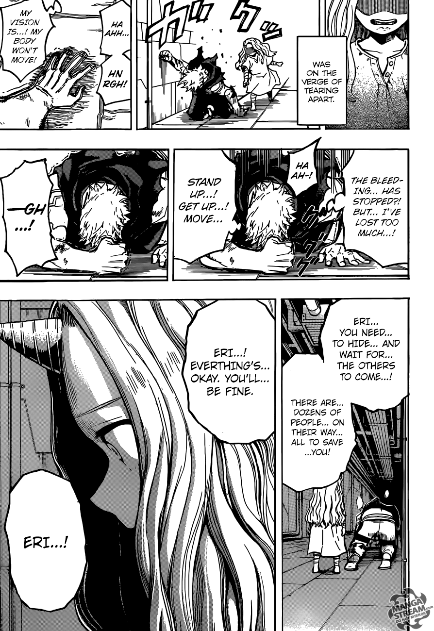 My Hero Academia, chapter 155