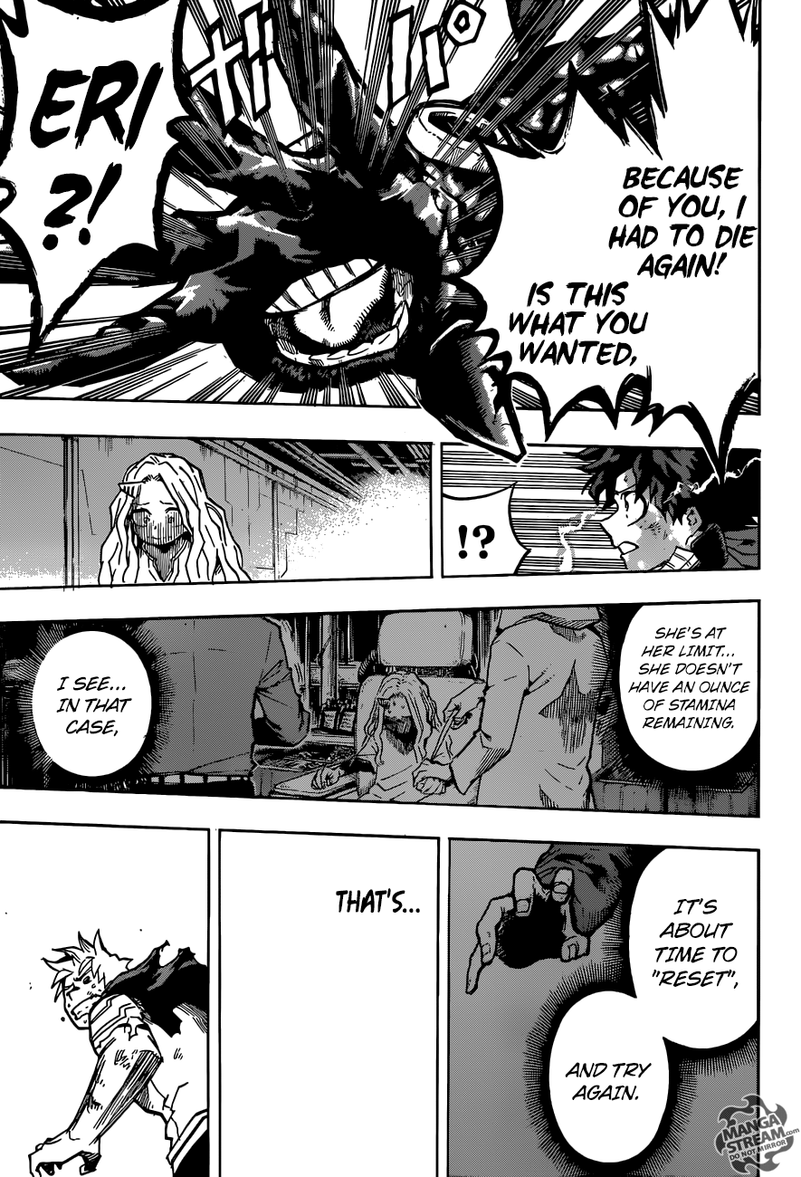 My Hero Academia, chapter 155