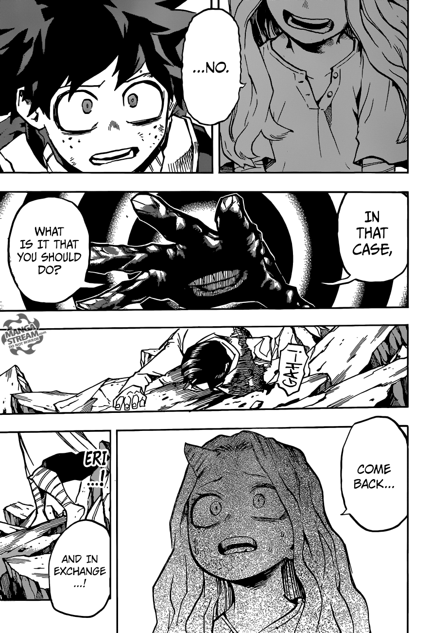 My Hero Academia, chapter 155