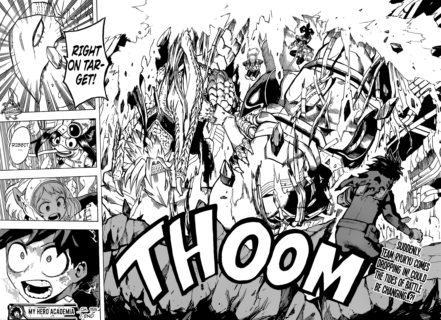 My Hero Academia, chapter 155