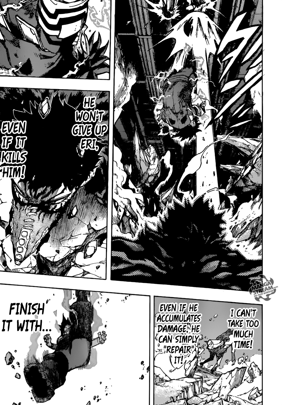 My Hero Academia, chapter 155