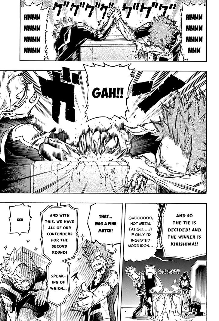 My Hero Academia, chapter 37