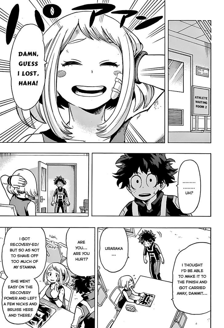 My Hero Academia, chapter 37