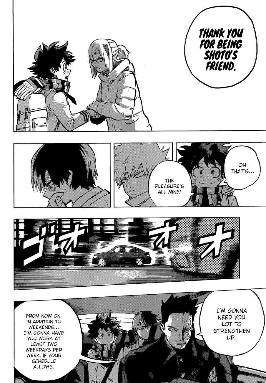 My Hero Academia, chapter 250