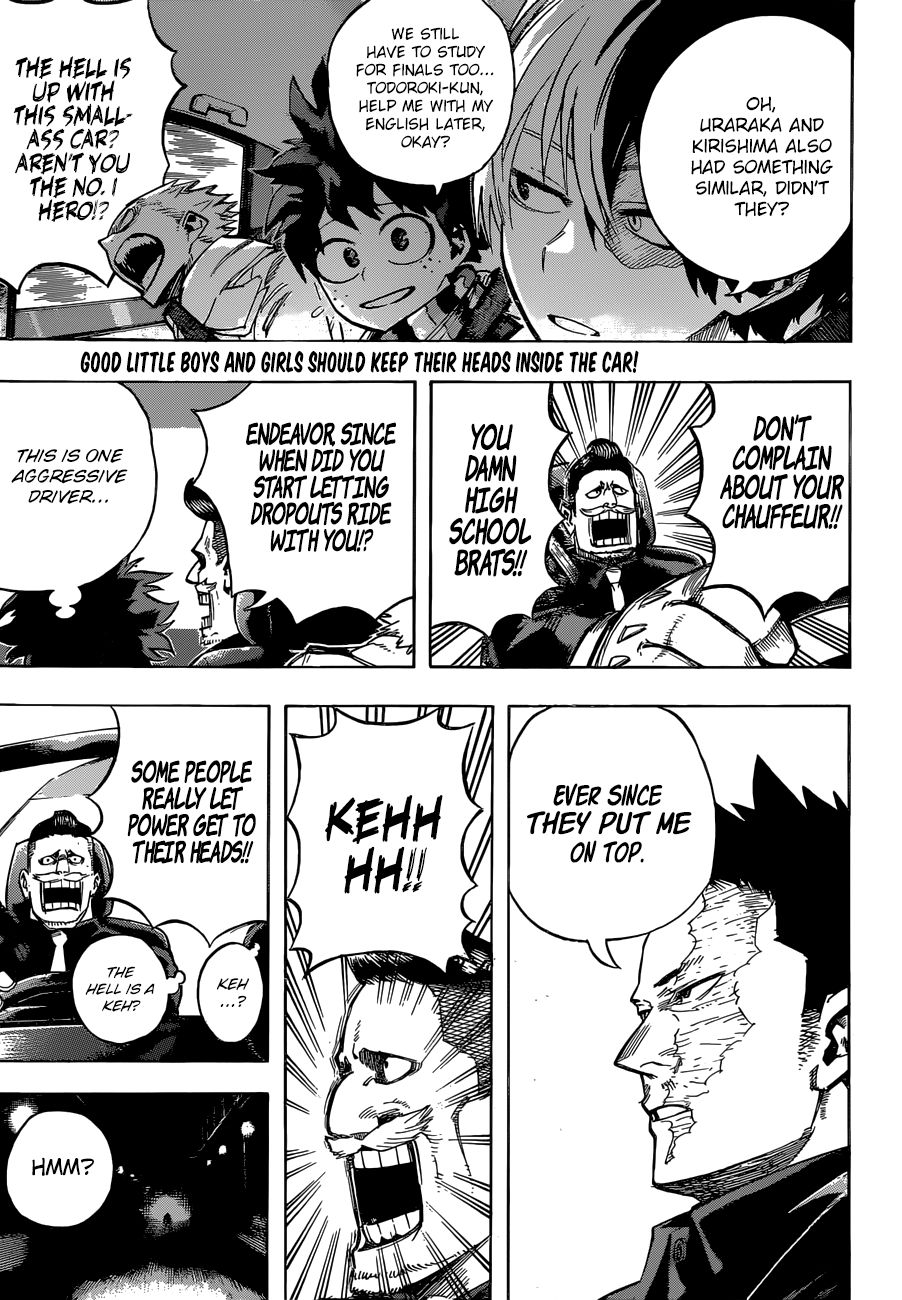 My Hero Academia, chapter 250