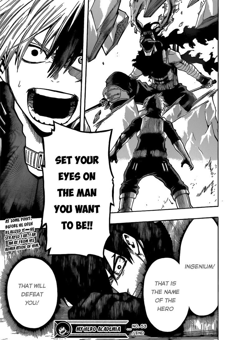 My Hero Academia, chapter 53