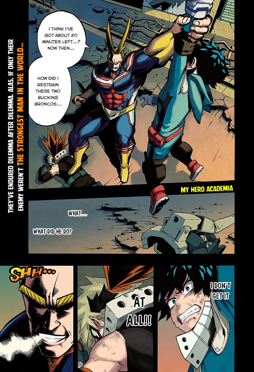 My Hero Academia, chapter 65