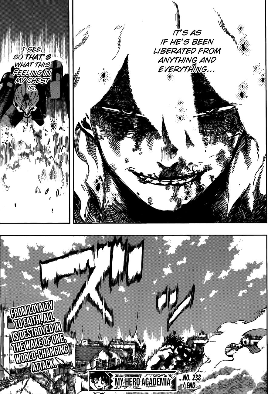 My Hero Academia, chapter 238