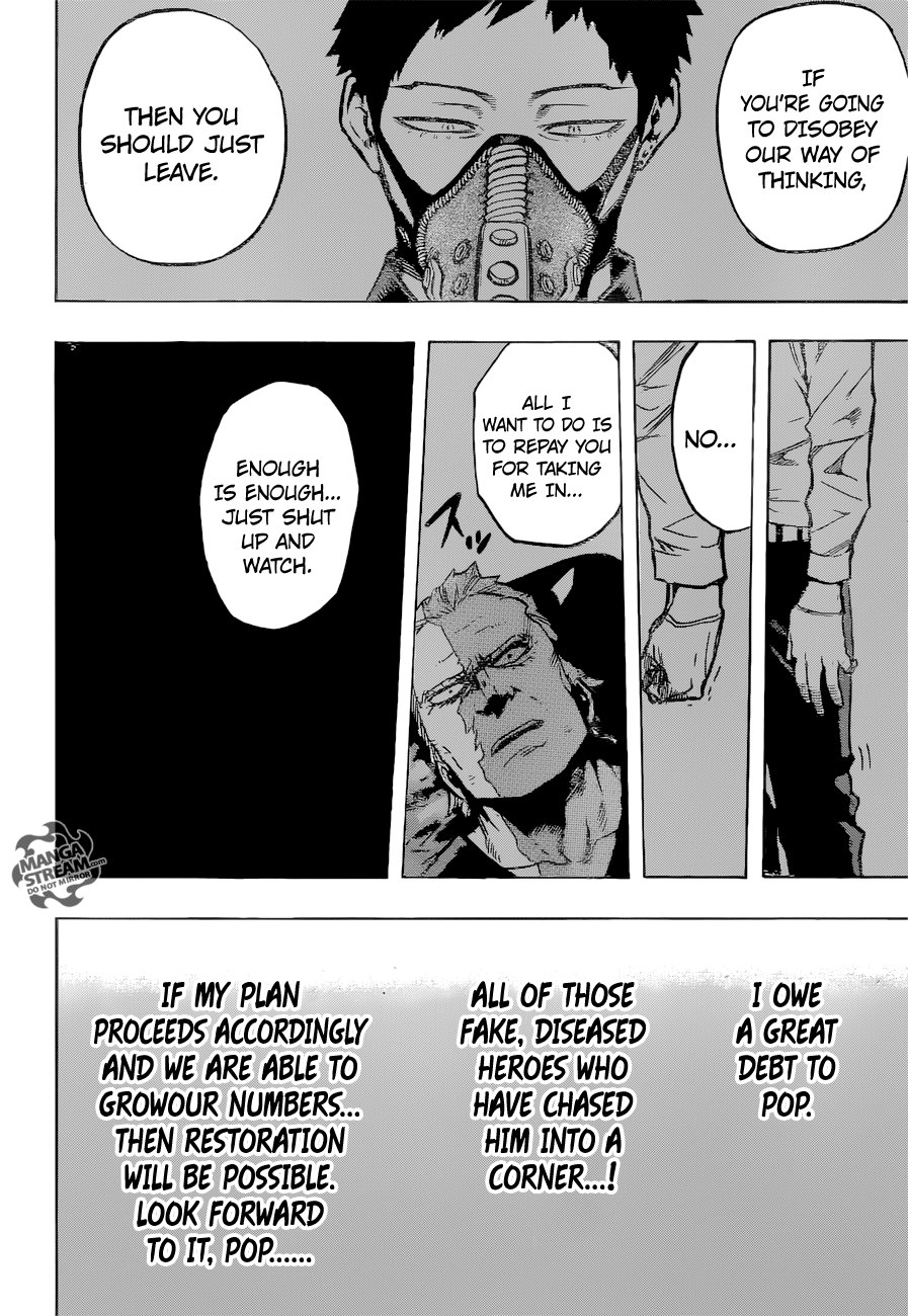 My Hero Academia, chapter 158