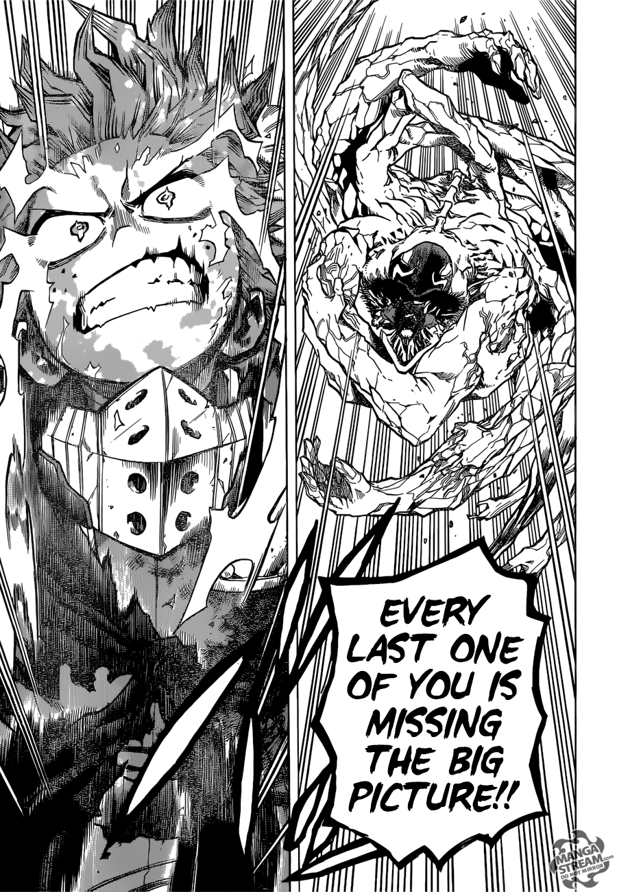 My Hero Academia, chapter 158