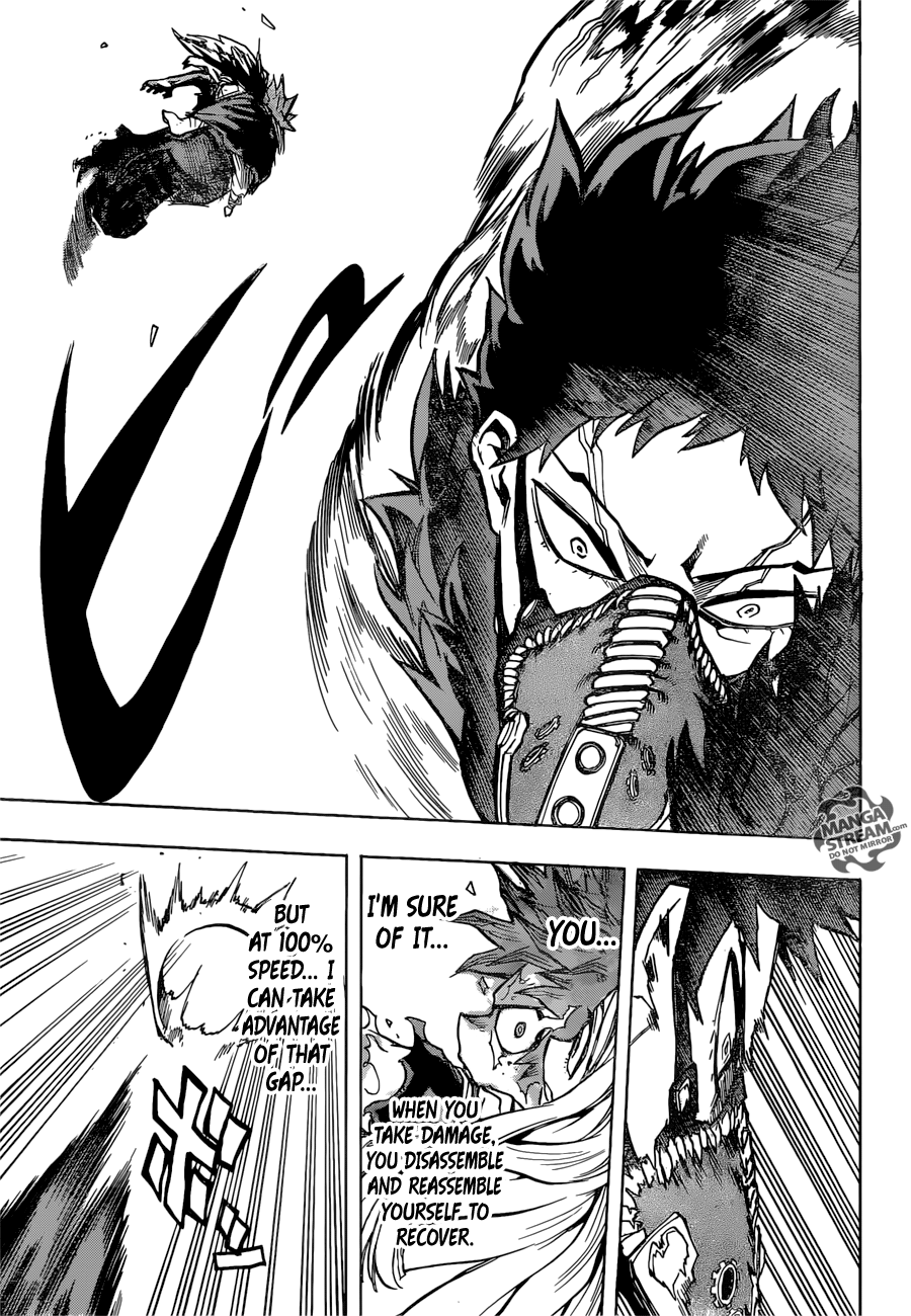 My Hero Academia, chapter 158