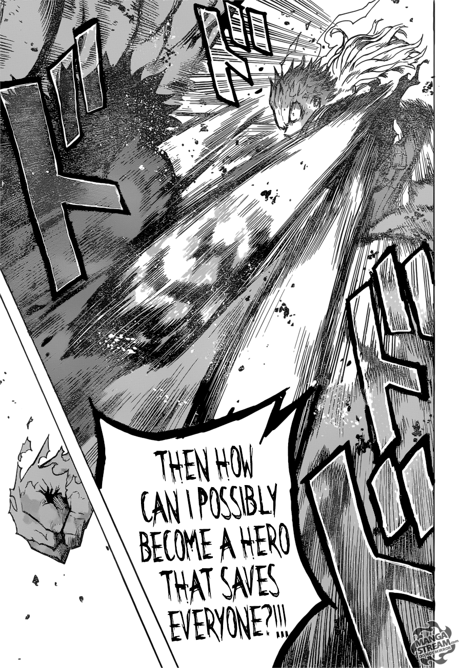 My Hero Academia, chapter 158