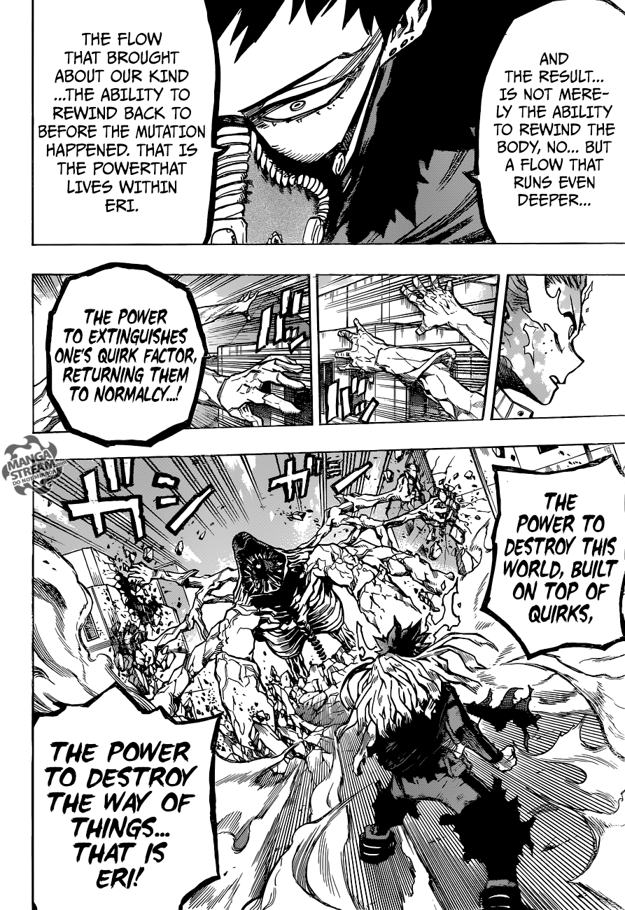 My Hero Academia, chapter 158