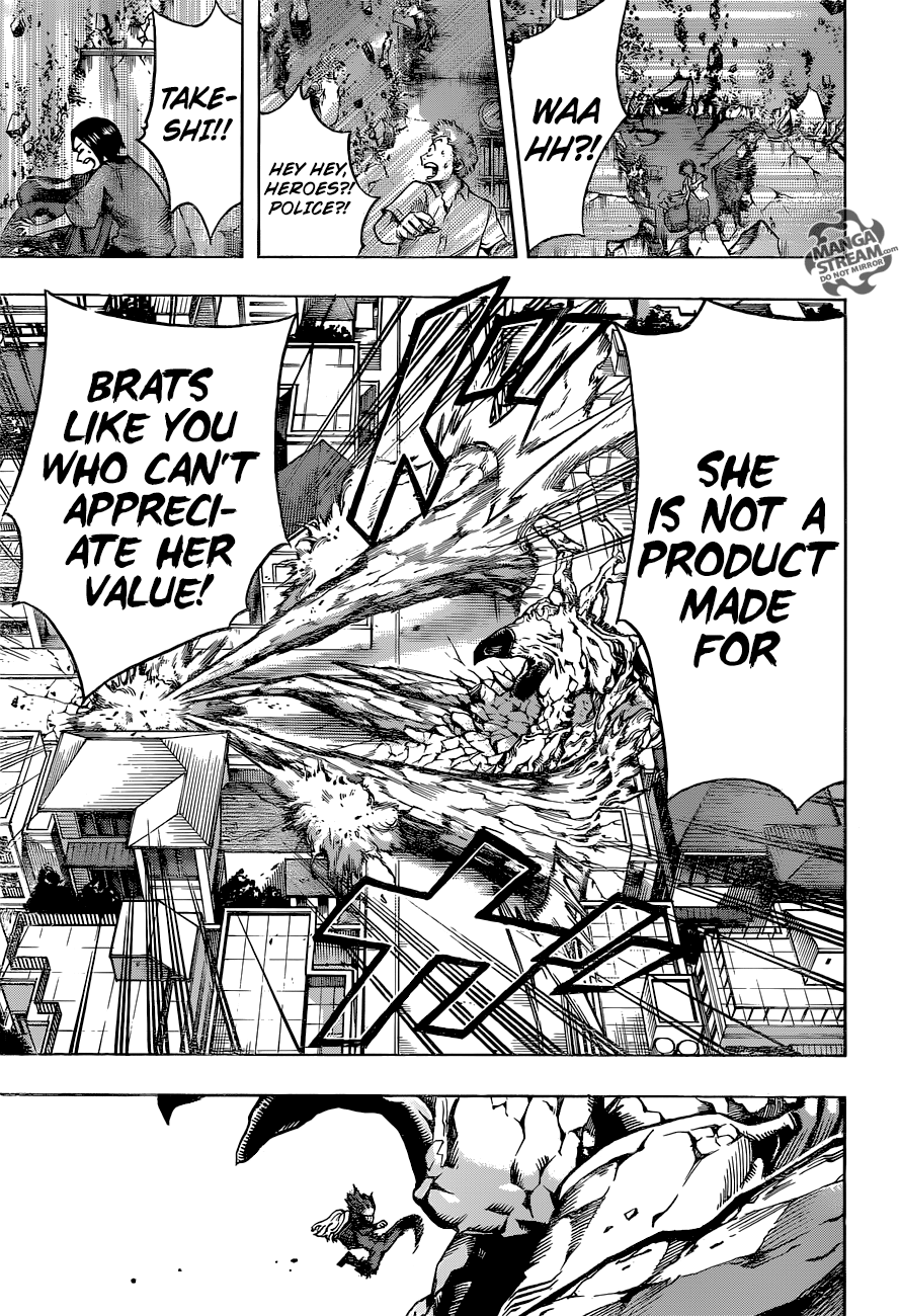 My Hero Academia, chapter 158