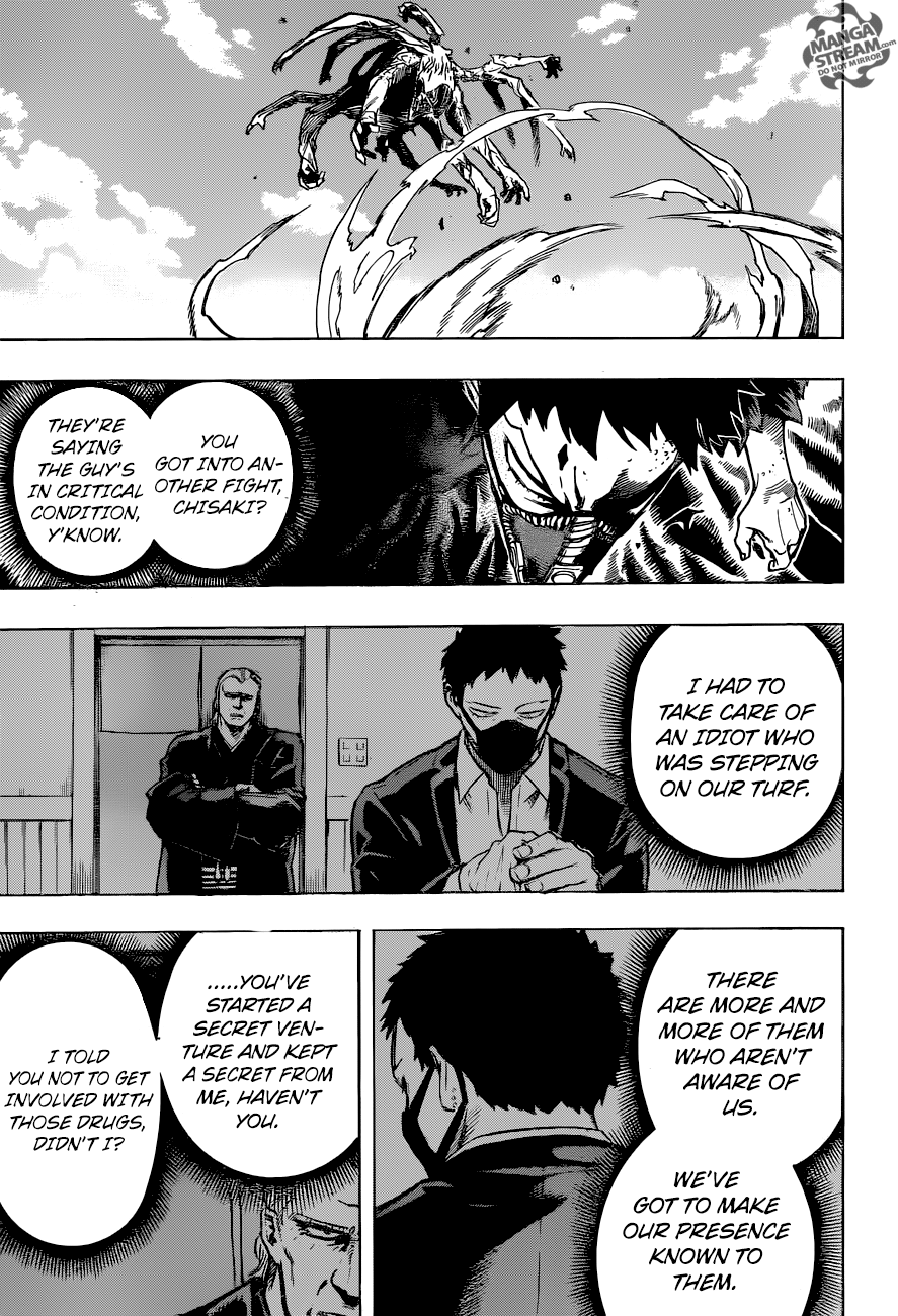 My Hero Academia, chapter 158