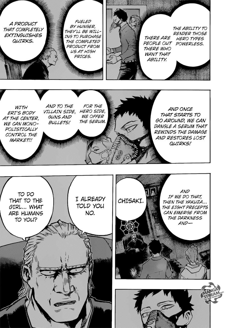 My Hero Academia, chapter 158