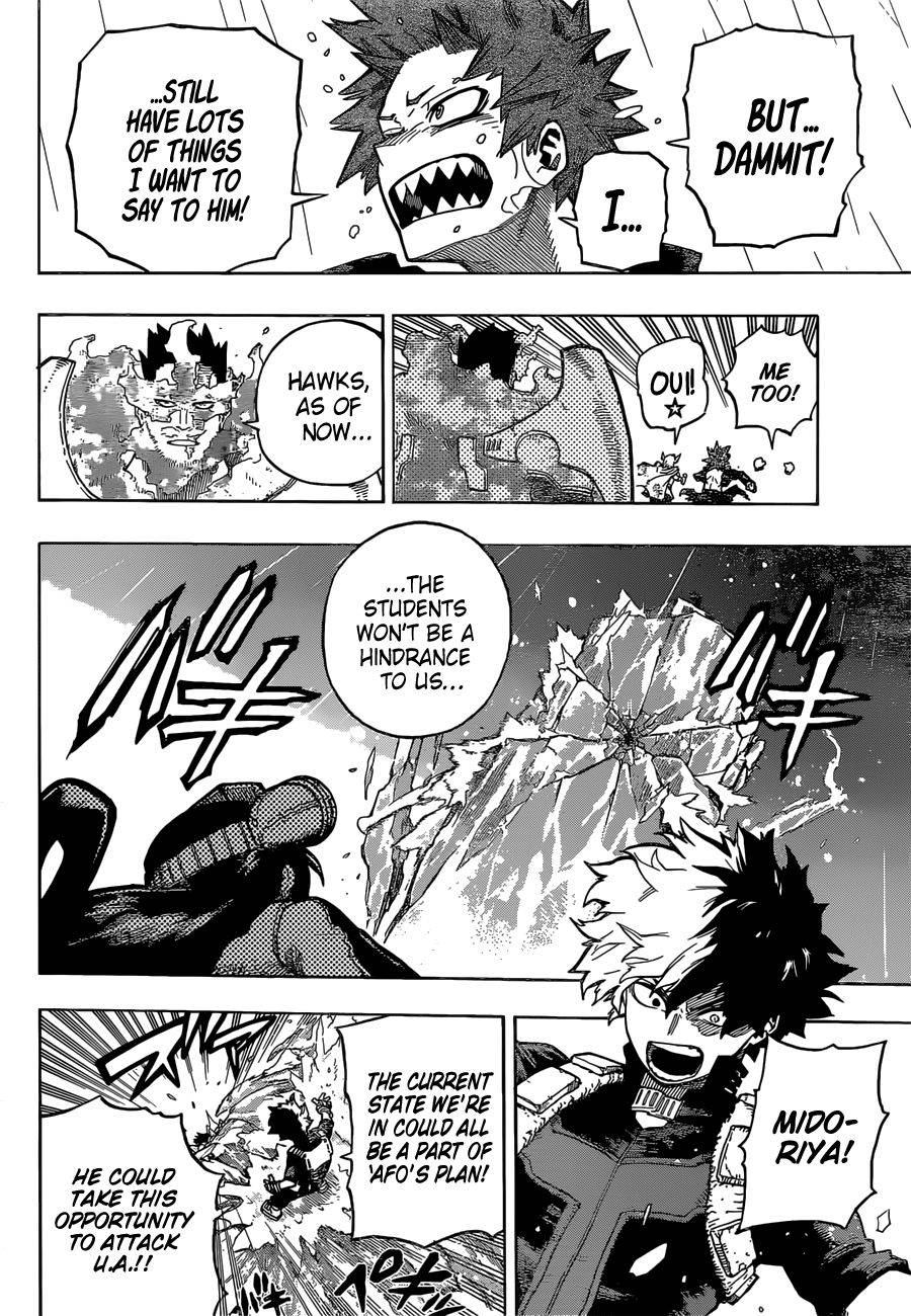 My Hero Academia, chapter 321