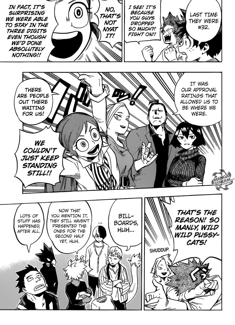 My Hero Academia, chapter 184