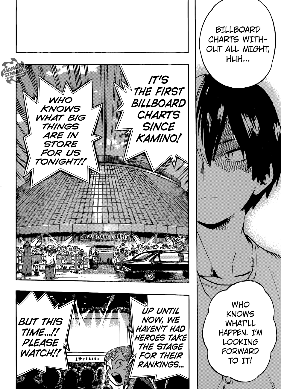 My Hero Academia, chapter 184