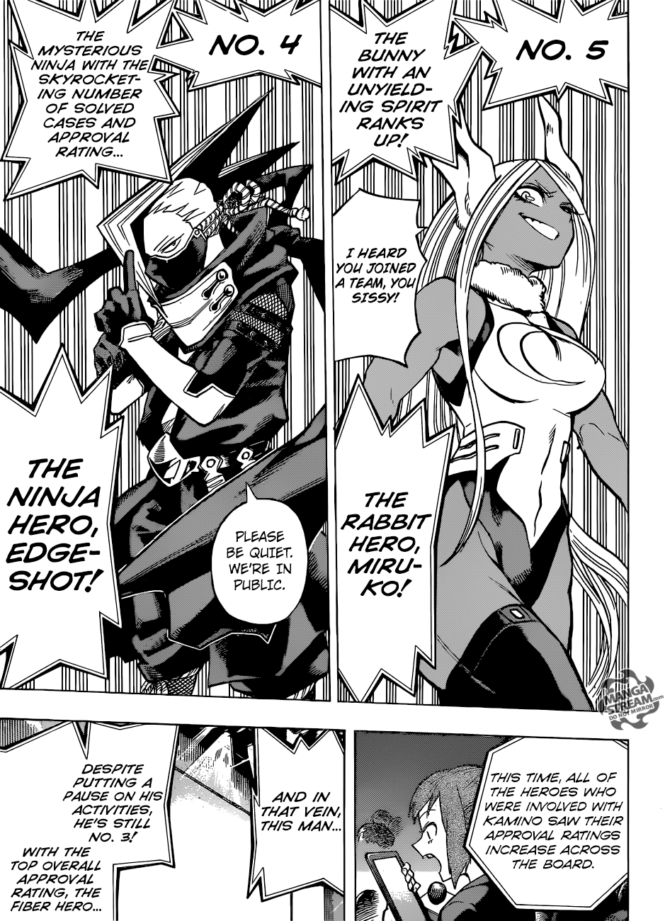 My Hero Academia, chapter 184