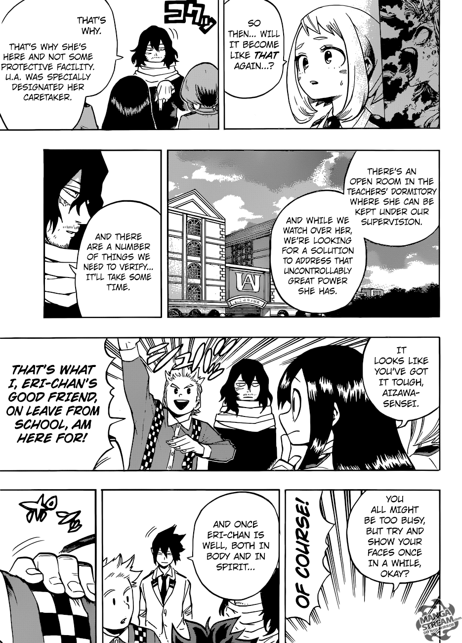 My Hero Academia, chapter 184