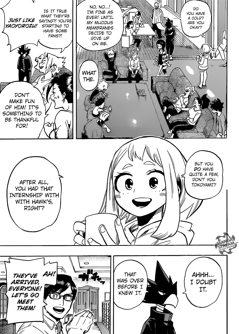 My Hero Academia, chapter 184