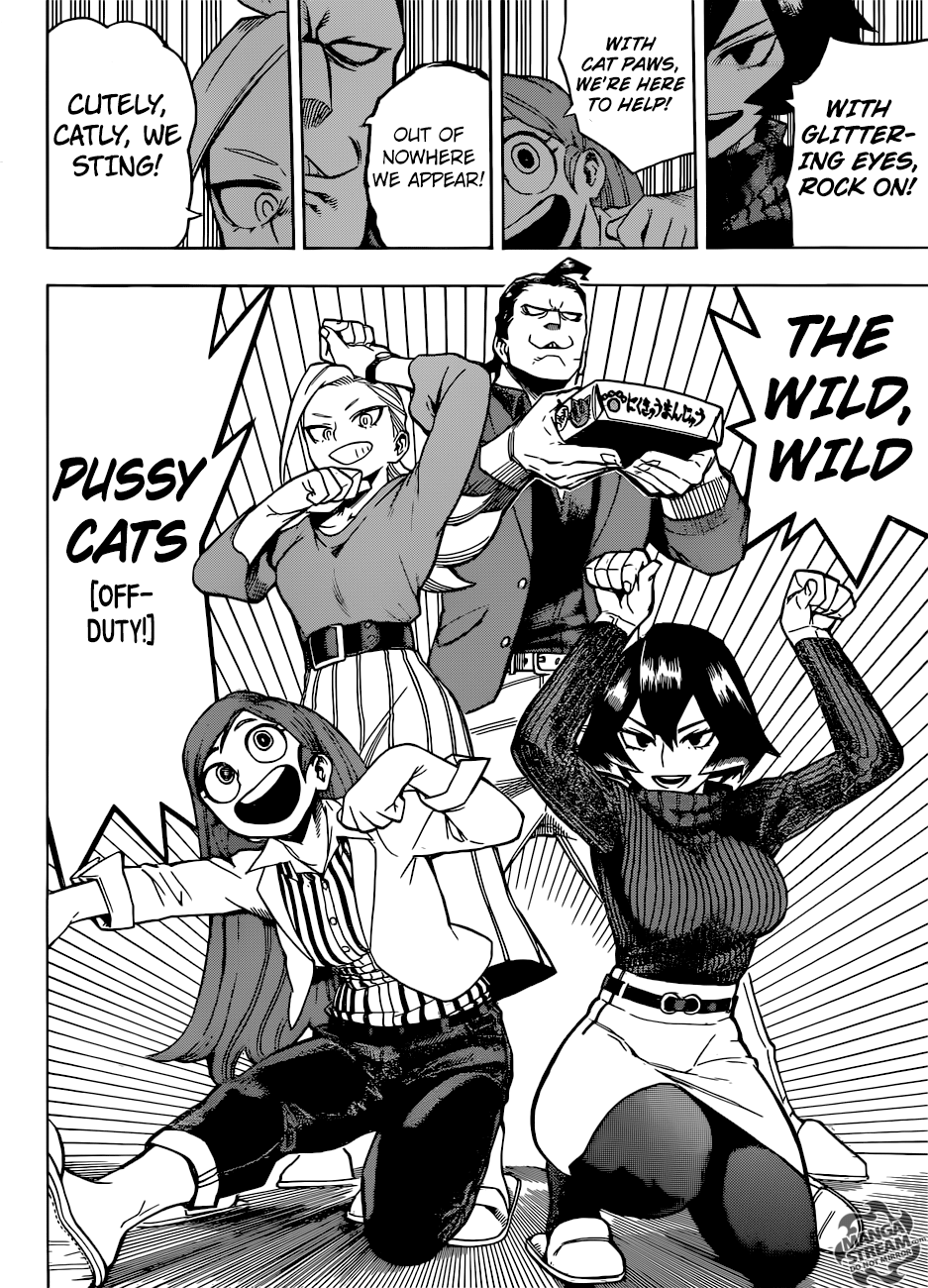 My Hero Academia, chapter 184