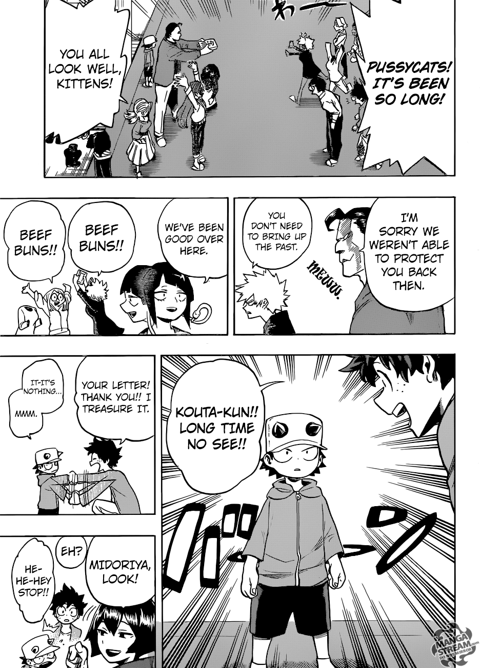 My Hero Academia, chapter 184