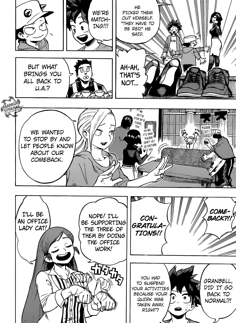 My Hero Academia, chapter 184