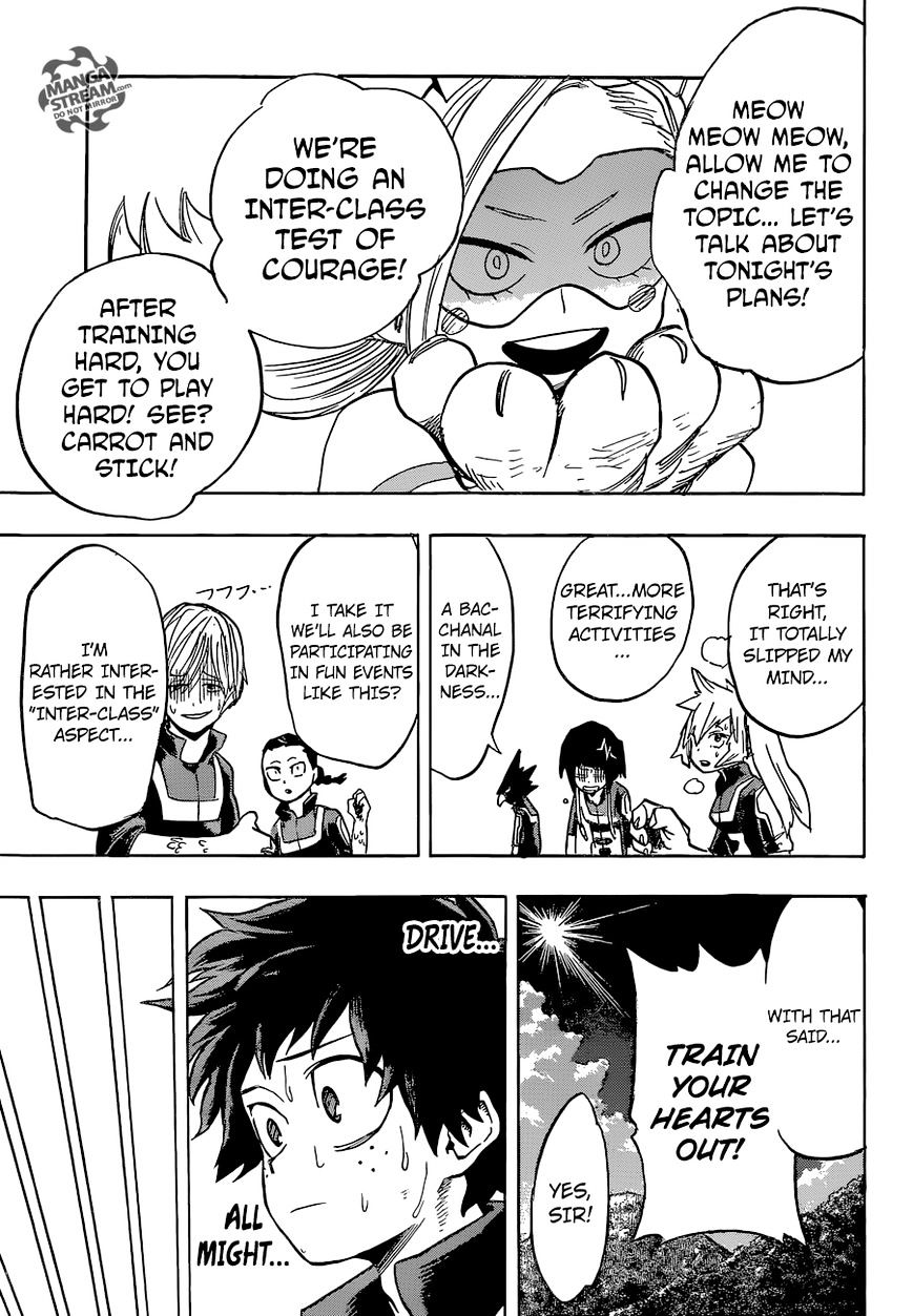 My Hero Academia, chapter 73