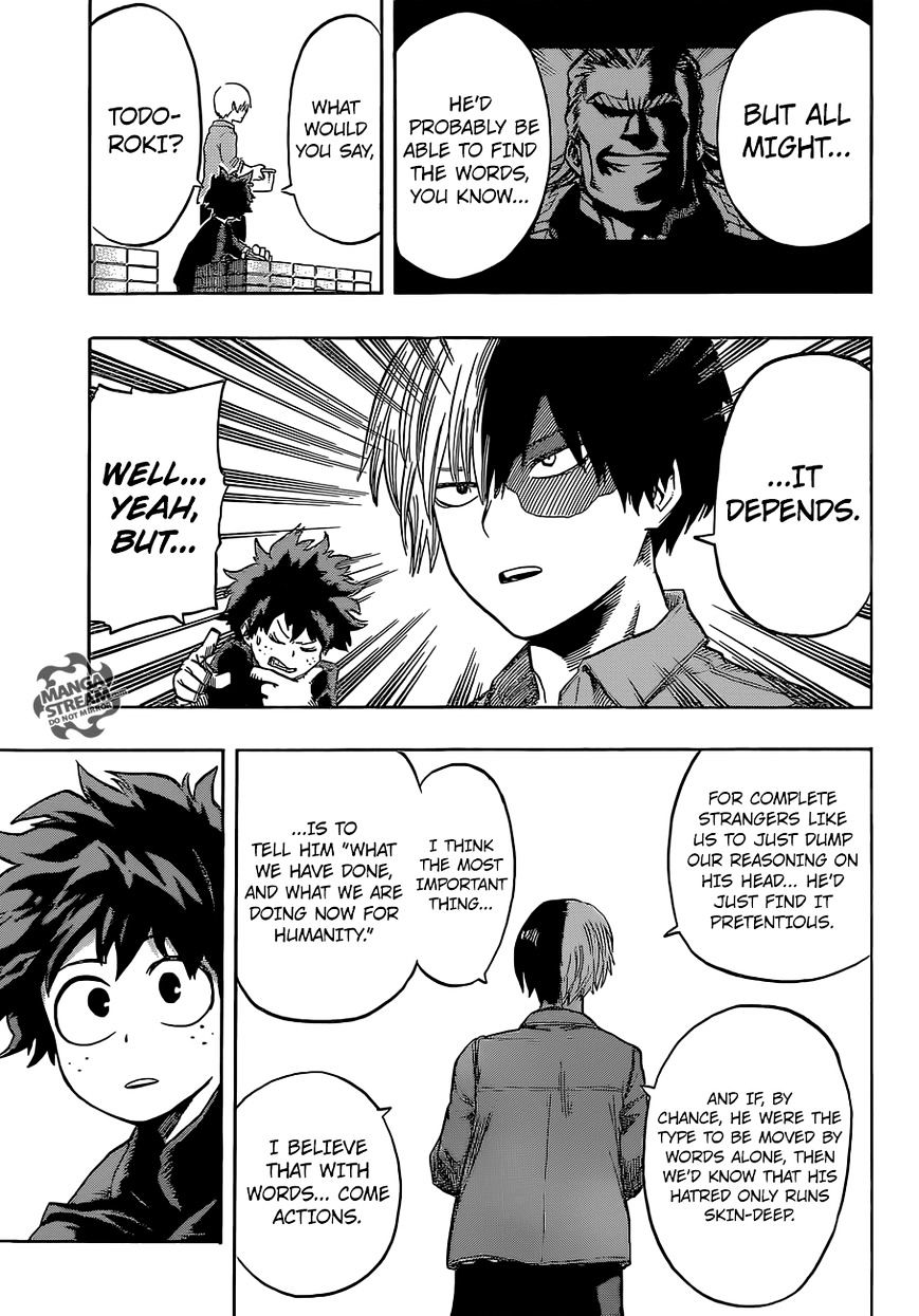 My Hero Academia, chapter 73