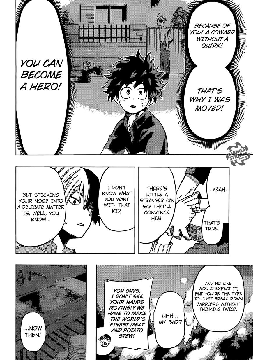 My Hero Academia, chapter 73