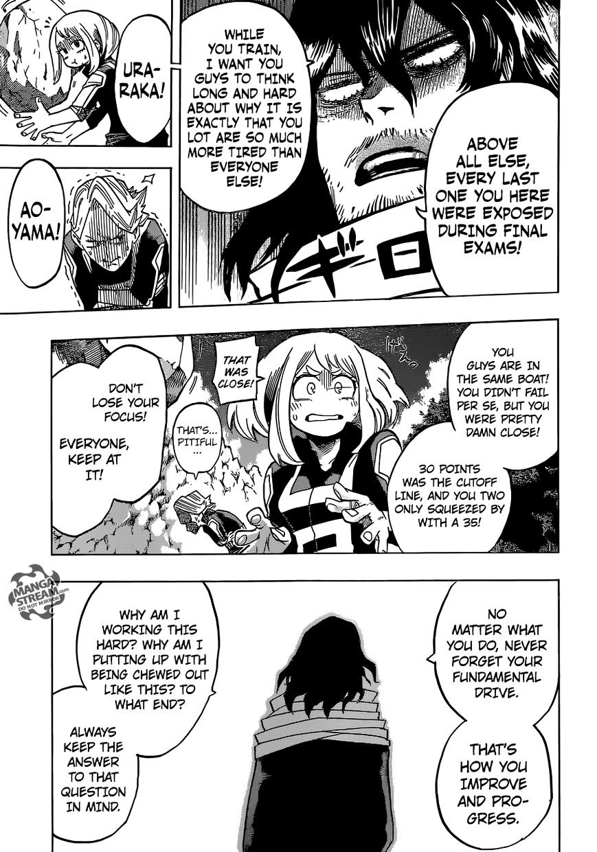 My Hero Academia, chapter 73