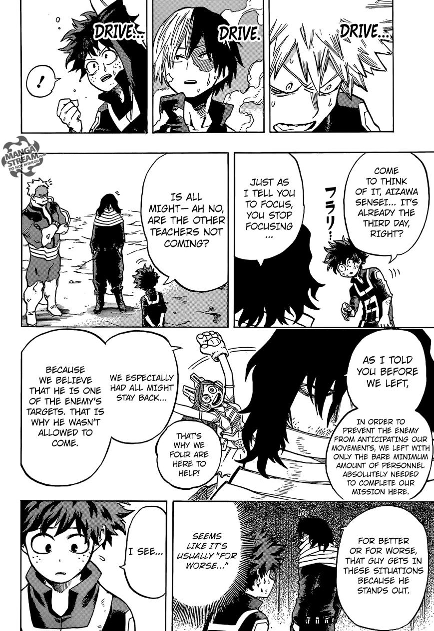 My Hero Academia, chapter 73