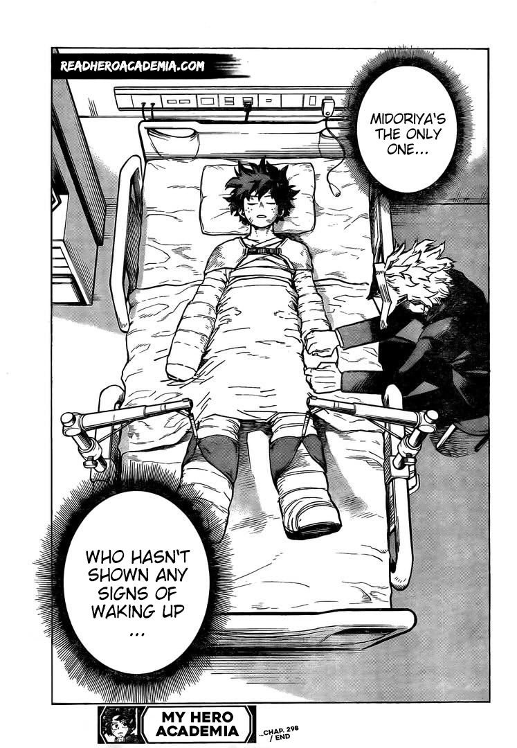 My Hero Academia, chapter 298