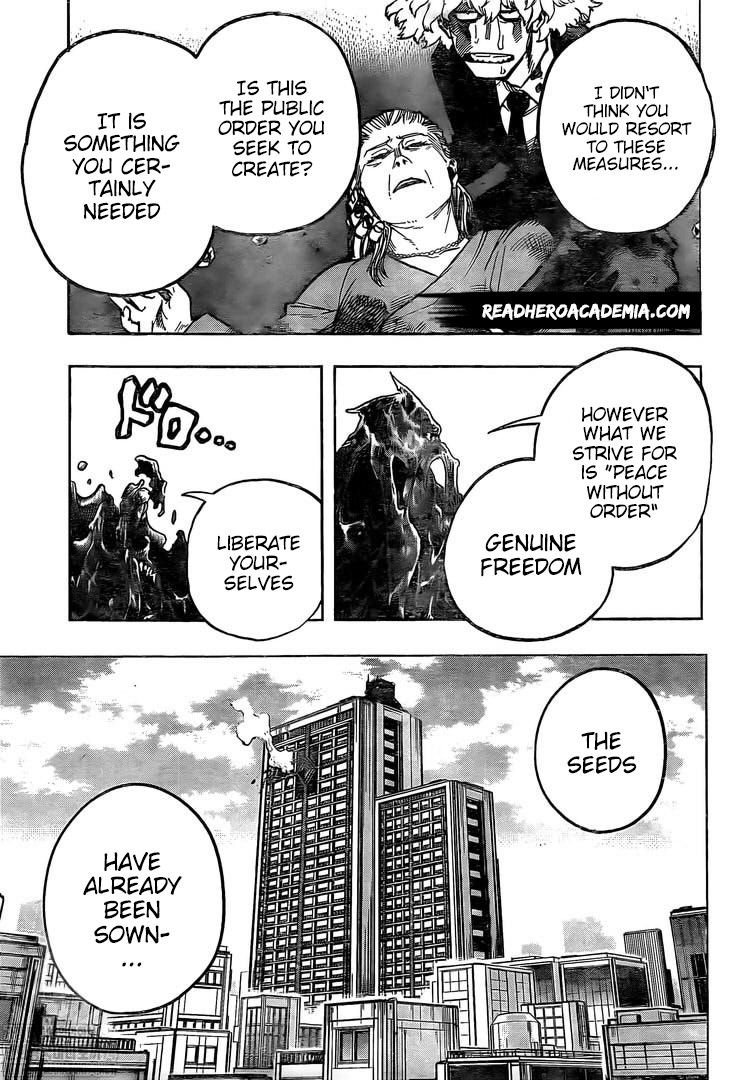 My Hero Academia, chapter 298