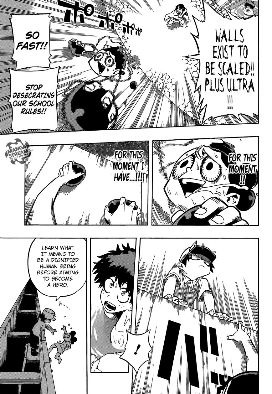 My Hero Academia, chapter 71